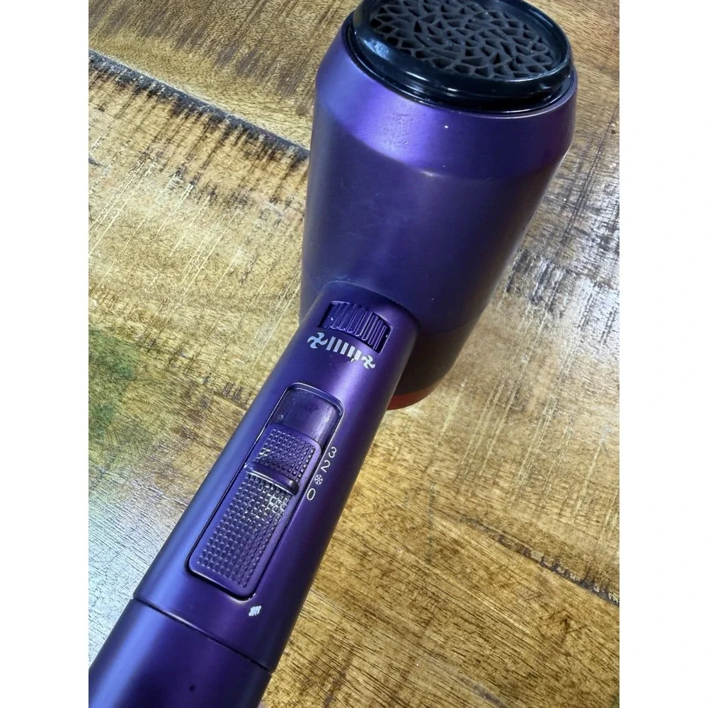 Interstellar Blow Dryer with Adjustable Airflow Technology Good Condition Purple